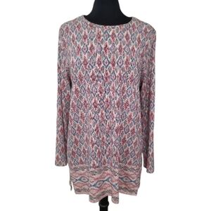 J. Jill Luxe Supima Forward Seam Tunic Size L